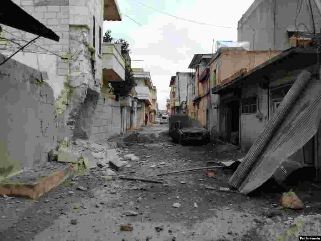 Dîmenên Bombebarana Artêşa Tirk li Mabata û Jindiris yên Herêma Efrîn 