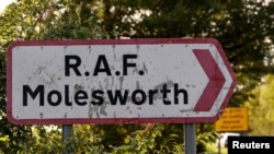 Two Latvian nationals arrested on suspicion of trespass at RAF Molesworth,