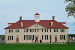 FILE - The home of the first U.S. president, George Washington, in Mount Vernon, Va., April 23, 2018.