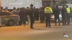  حضور مردم معترض در خیابان‌های «سنگسر» استان سمنان
