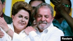 Dilma Rousseff e Lula da Silva