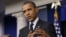 President Barack Obama speaks in the White House briefing room in Washington, Monday, Aug. 20, 2012.