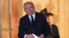 Newly named Prime Minister François Bayrou stands after the handover at the prime minister residence, Dec. 13, 2024 in Paris. 