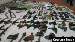 PKK’ya ait çok sayıda silah ve patlayıcı ele geçirildi