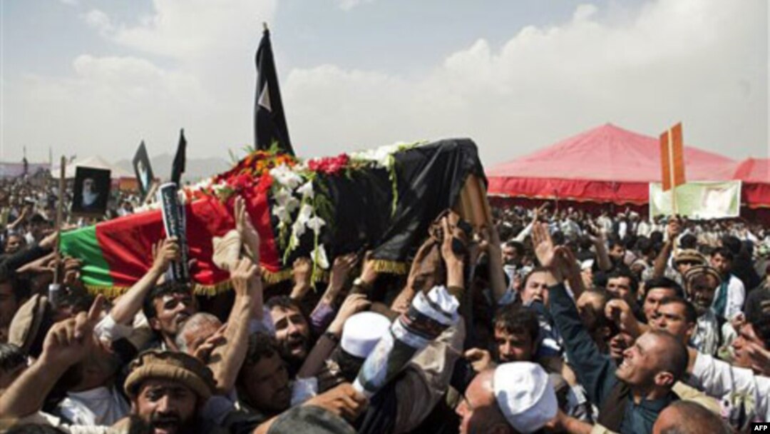 Afg'oniston Rabboniyga qarshi xuruj Pokistonda rejalangan demoqda