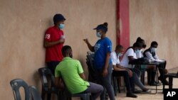 A mobile clinic for the Reproductive Health and HIV Institute (RHI) in the Soshanguve Township, north of Pretoria, South Africa, Nov. 26 2020. 