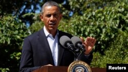 Obama reclamó a los manifestantes que se expresen en forma pacífica.