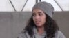 In this image taken from video Hoda Muthana talks during an interview in Roj detention camp in Syria where she is being held by U.S.-allied Kurdish forces, Nov. 9, 2022. 