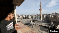 شهر «رفح» در جنوب نوار غزه