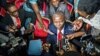 FILE - Vital Kamerhe, President of the opposition Citizen Front (Front Citoyen, UNC) party (C) speaks to the media during the opening of a Congolese "National Dialogue" in the Democratic Republic of Congo's capital Kinshasa, Sept. 1, 2016. 