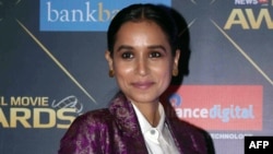 FILE - Indian Bollywood actress Tillotama Shome attends a promotional event for the film "Sir," in Mumbai, March 22, 2018.