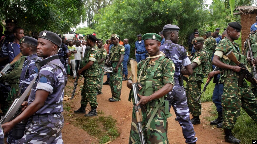 Bamwe mu bajejwe umutekano mu ntara ya Cibitoke, Amerika ivuga ko iri mu ntara zishobora kubangamirwa n'umutekano.