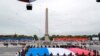 French President Presides Over Scaled Back Bastille Day Celebration