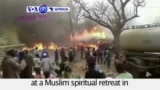 VOA60 Africa - Senegal: At least 20 people killed in a fire at a Muslim spiritual retreat in Medina Gounass village