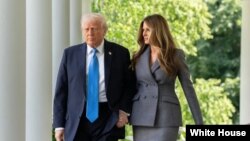 Donald Trump and Melania Trump