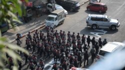 Mjanmar: Policija rasteruje demonstrante