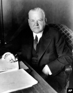 Rais wa zamani Herbert Hoover.