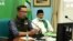 Gubernur Jabar Ridwan Kamil (kiri) dan Wagub Jabar UU Ruzhanul (kanan) saat menggelar pertemuan dengan 27 ketua MUI se-Jabar via video conference terkait fatwa haram mudik dan persiapan Ramadan, Kamis, 9 April 2020. (Foto: Humas Jabar)