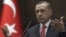 Turkish Prime Minister Recep Tayyip Erdogan addressing lawmakers at parliament, Ankara, June 26, 2012.