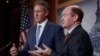 FILE: Sen. Jeff Flake, R-Ariz. (L) and Sen. Chris Coons, D-Del.