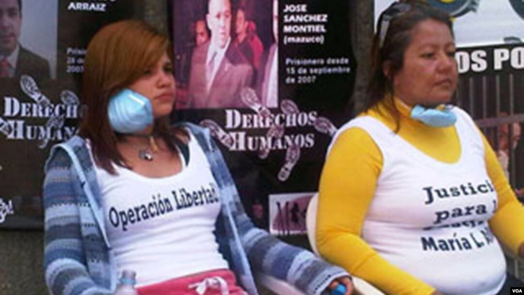 Las huelguistas llevan ya cuatro días de ayuno.