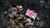 FILE - A British Union flag lies on the ground in Parliament Square, London, Feb. 1, 2020. 