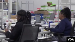 At Gwinnett County Voter Registration and Elections headquarters in the swing state of Georgia, workers are already scanning several hundred thousand ballots submitted in advance by mail-in and early voters. 