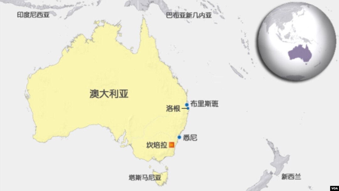 澳大利亚地图
