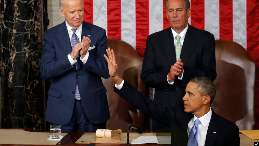 El presidente Barack Obama recibió la ovación de los demócratas y republicanos al hablar de la reforma de inmigración.
