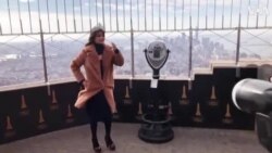 Miss Universe Harnaaz Sandhu Visits the Empire State Building