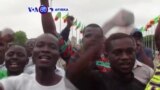 VOA60 AFIRKA: Gungun Masu Zanga-Zanga A Benin, Sun Nemi Da Daina Amfani Da Takardan Kudin Sefa