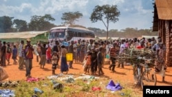 FILE - Refugees from Burundi who fled violence and political tension arrive at the Nyarugusu refugee camp in western Tanzania in this May 28, 2015 handout photo by PLAN INTERNATIONAL. 