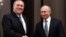 Президент России Владимир Путин и госсекретарь США Майк Помпео. Сочи, Россия. 14 мая 2019 г. 