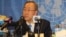 Sakatare Janar na Majalisar Dinkin Duniya, Ban-Ki Moon. 
