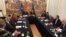 Leaders meeting "Vila Vodno" - Pendarovski, Zaev, Mickoski, Ahmeti, Tachi, Sela 1