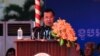 FILE - Cambodian Prime Minister Hun Sen participates in the 66th anniversary celebration of the Cambodian People's Party (CPP) in Phnom Penh, June 28, 2017. (Hean Socheata/ VOA Khmer) 