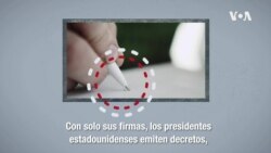 ¿Cómo funcionan los decretos en EE.UU.?