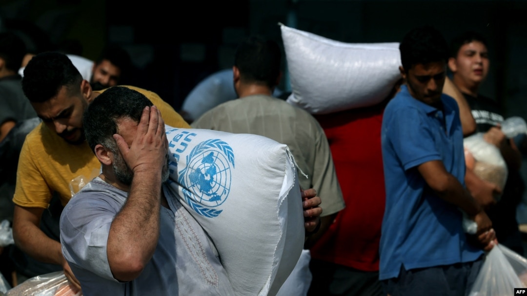 Palestinians break into Gaza UN aid warehouses as toll tops 8,000, Israel-Palestine conflict News