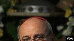 El cardenal cubano, Jaime Ortega, llegó a Washington para discutir el rol de la Iglesia Católica en la liberación de presos políticos cubanos.