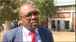 Daniel Molokhele, the spokesman for Zimbabwe's main opposition party, the Movement for Democratic Change, says Harare is not taking the issue of human rights seriously, Aug. 1, 2019. (Columbus Mavhunga/VOA)