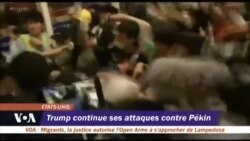 Trump continue ses attaques contre Pékin