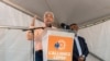 FILE - Prime Minister of Mauritius and candidate for the Militant Socialist Movement (MSM) Pravind Jugnauth (C) delivers his speech during a campaign rally in Mahebourg, Oct. 20, 2024, ahead of the general election.