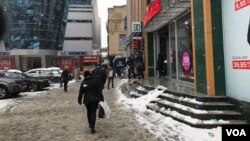 Bakıda qar (archive)