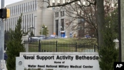 Pusat Medis Militer Nasional Walter Reed di Bethesda, Md, 27 November 2018. 