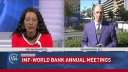 The annual IMF and World Bank meeting in Washington D.C.