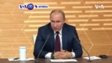 VOA60 AFIRKA: Shugaban Rasha Vladimir putin ya bayyana cewa yana son ya ga an kawo karshen rikicin da ake fama da shi a Libya