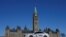 FILE - A Royal Canadian Mounted Police vehicle is seen on Parliament Hill in Ottawa, Ontario, March 22, 2017.