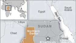 Map of Darfur
