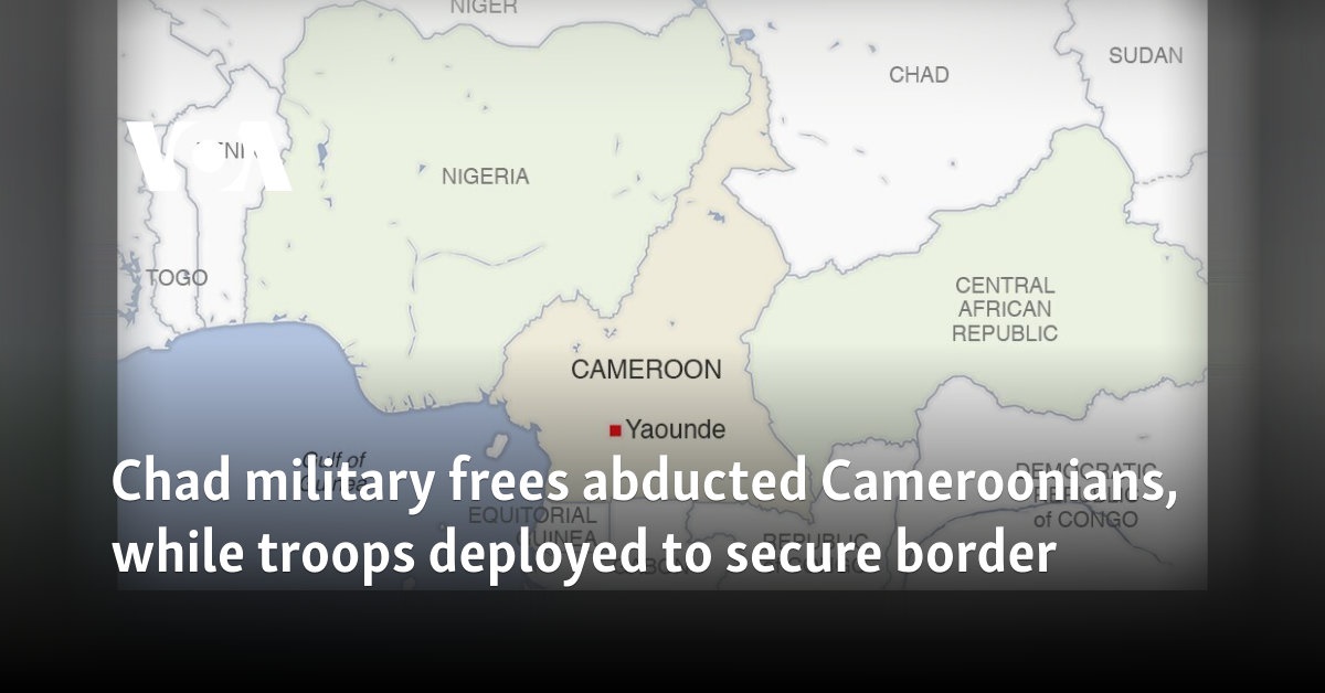 Chad military frees abducted Cameroonians, while troops deployed to secure border