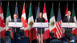 VOA: EE.UU. Canadá espera negociación comercial